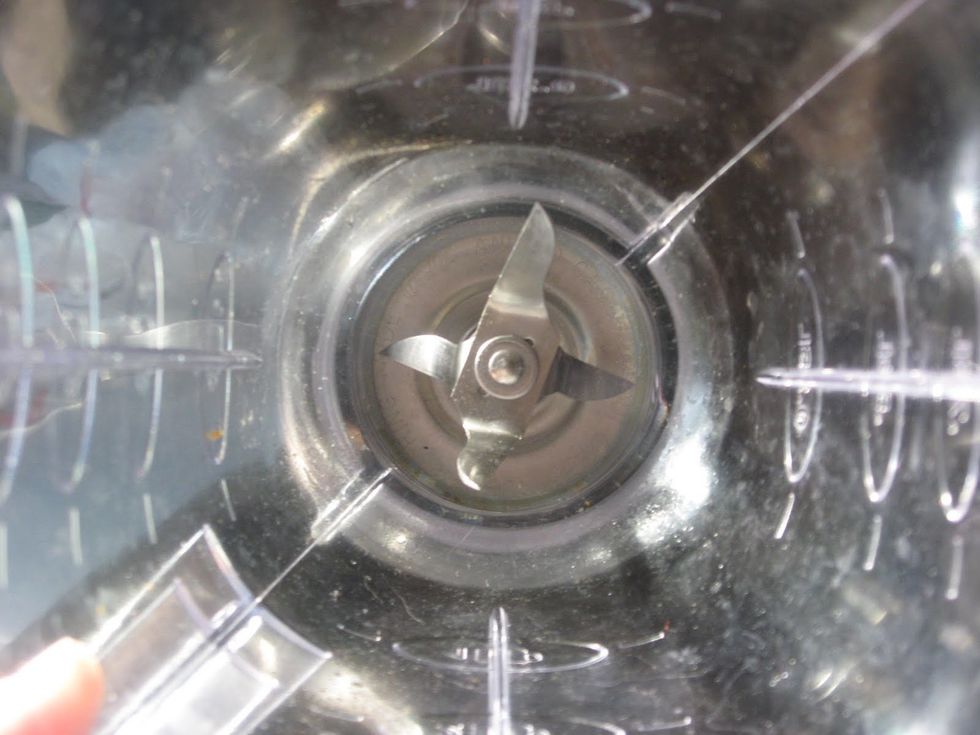 If everything came off the sides, then your blender should be clean! You might need to scrub the sides (like I do here) to get it perfectly clean, but otherwise your done!