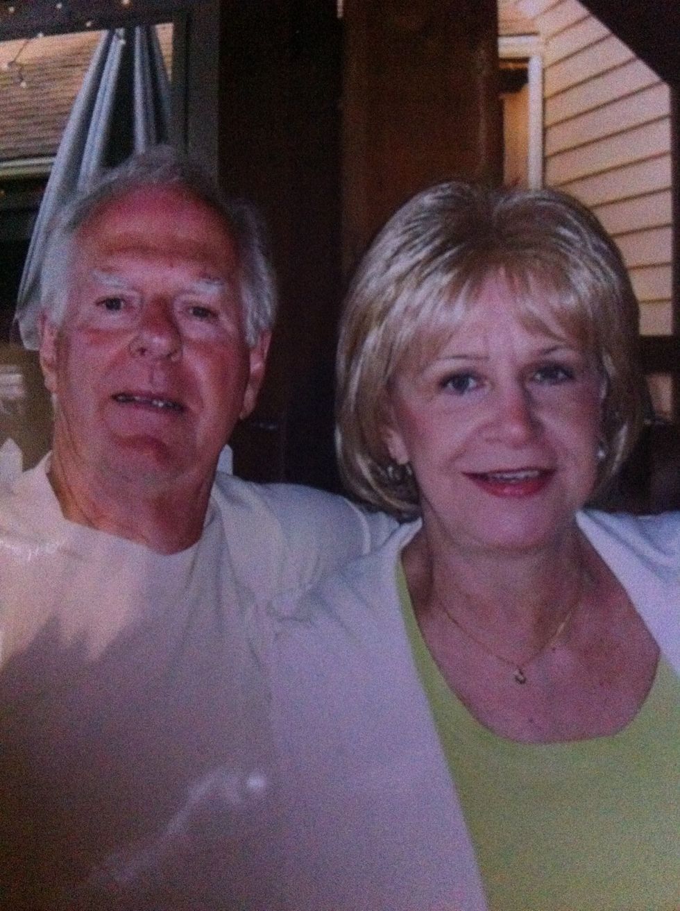 If I ever feel tired of struggling, I think of my grandma. She never let her pain overcome her happy lifestyle. My grandma is the toughest person I know; she taught me what's important- perseverance.