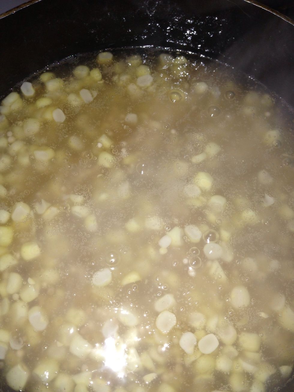 If it becomes too thickened for your taste, simply dilute with more water. While if its not thickened for your taste, add more sago.