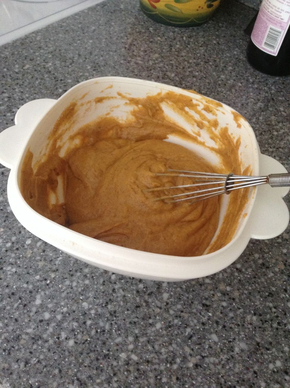 If it gets too thick, add milk or water to thin out.