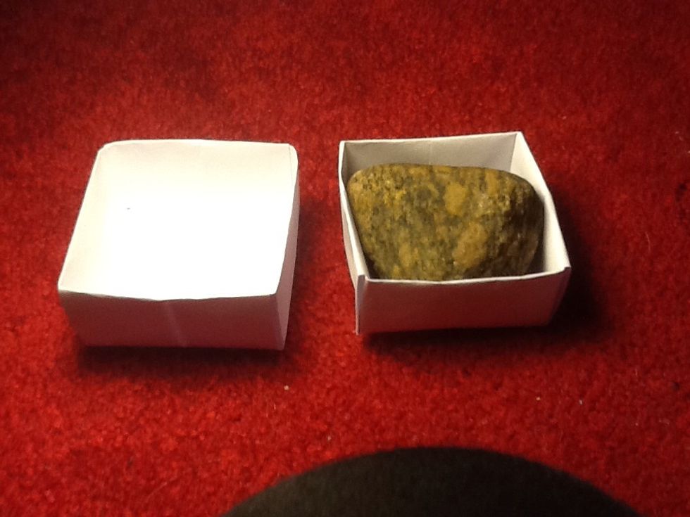 If it's a heavy thing you want to put in the box ...