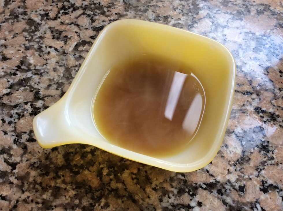 If its still hot, put it in the freezer to cool down.  Perhaps enjoy a cup while you wait!