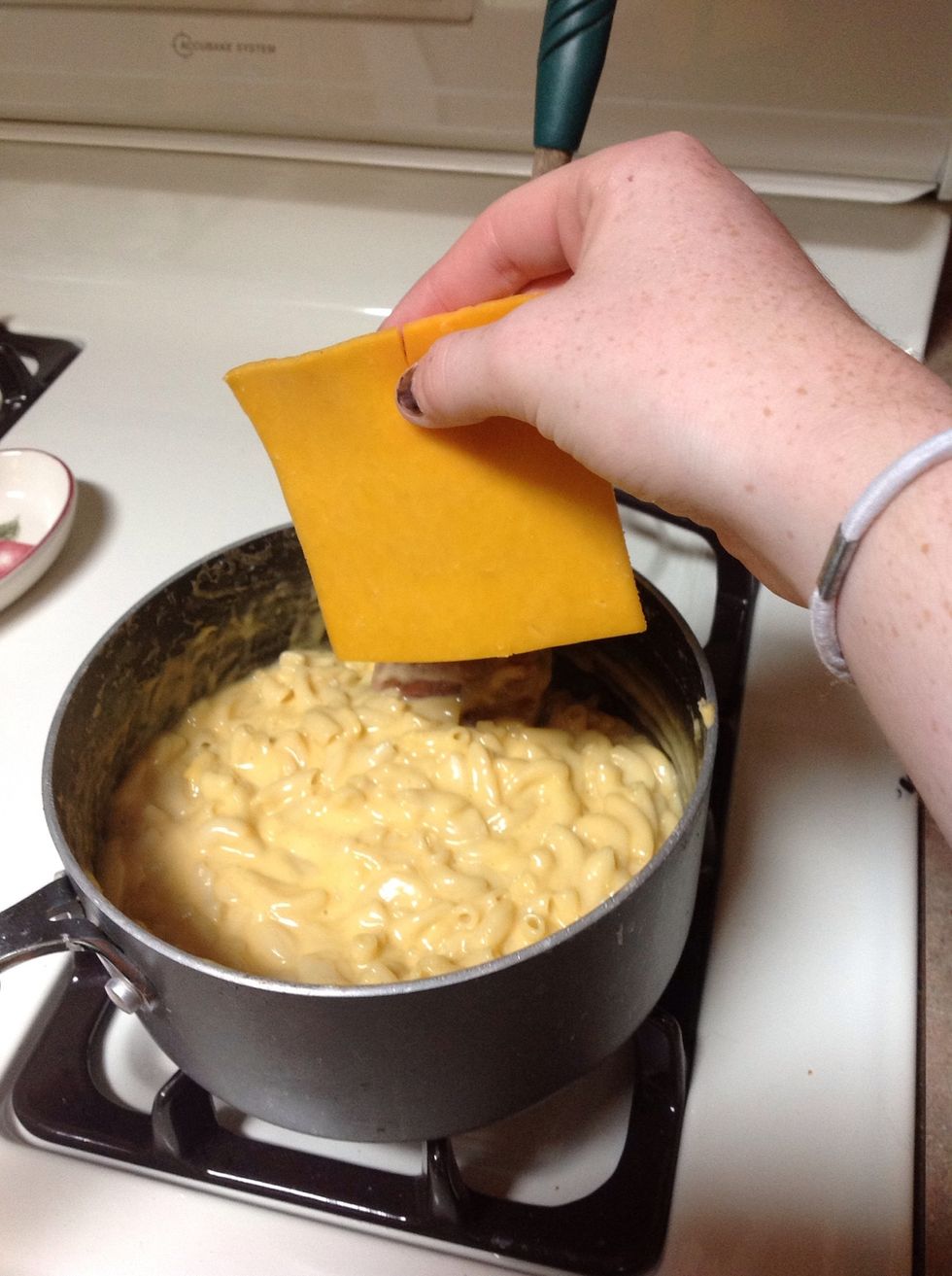 If not creamy and yummy enough add more cheese.