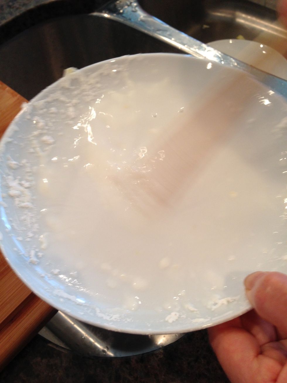 If sauce is not thick enough add a bit of corn starch + water.