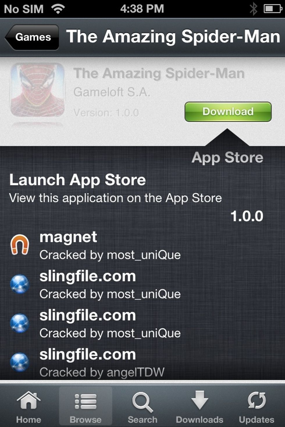 If that doesn't work go to the downloads page and swipe to delete it. Then try one of the other links like sling file, or send space.