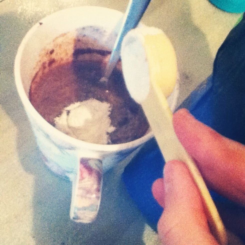 IF the mixture is too RUNNY, add a bit of flour (like I had to)  If its too THICK, add a splash of milk