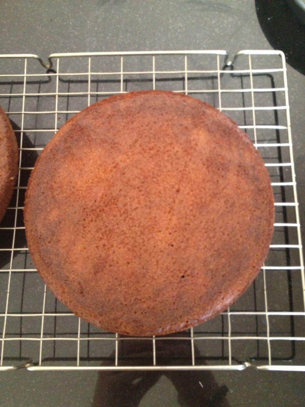 If the tin was well lined they should pop right out. Now leave them cool on a wire rack.