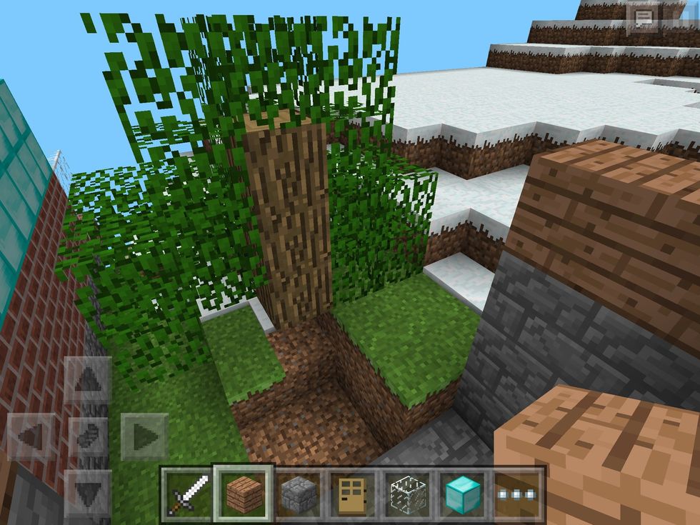 If there's a tree...clear it.