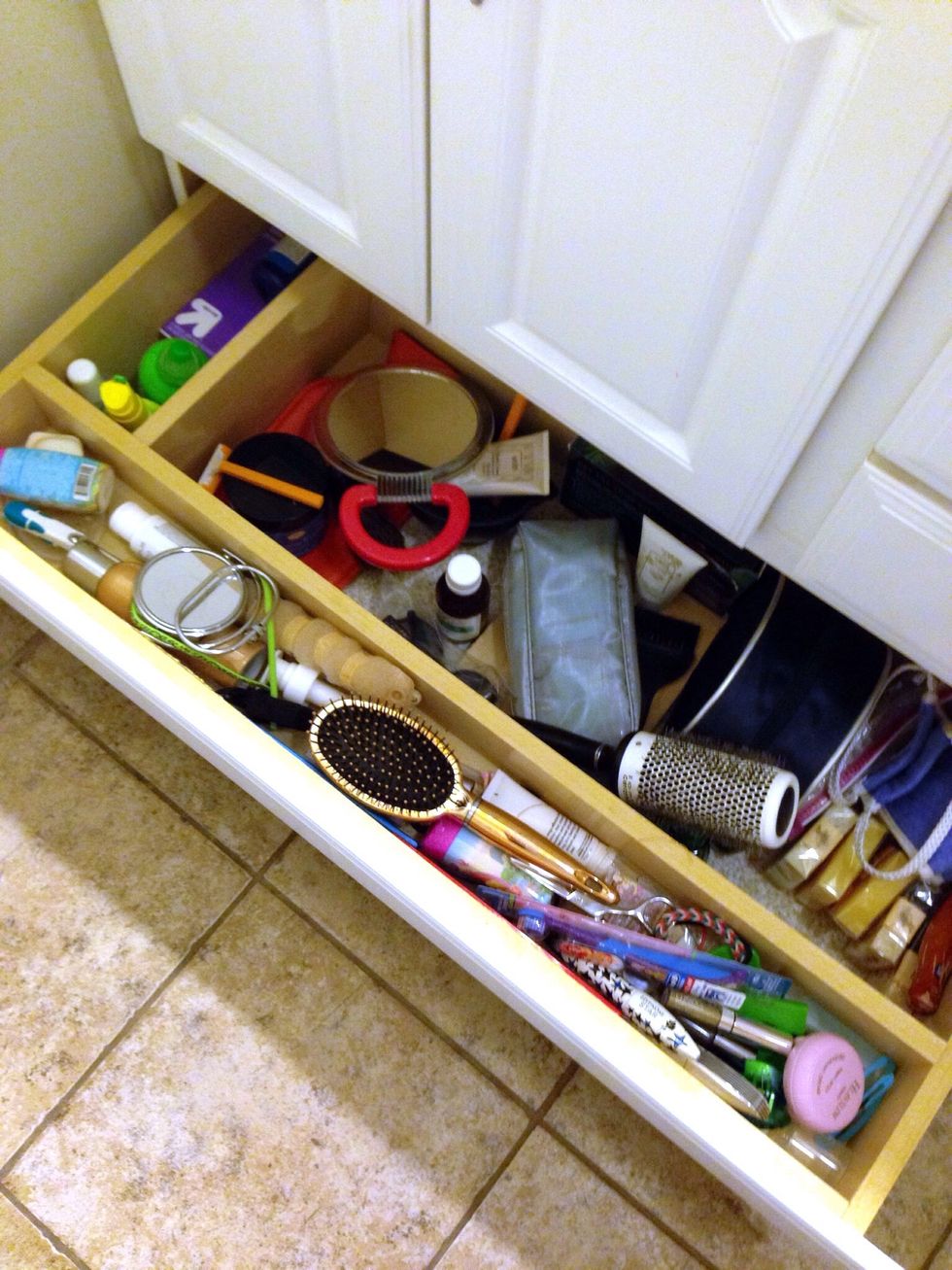 If this is how your bathroom cabinet looks like then let's get to work right away