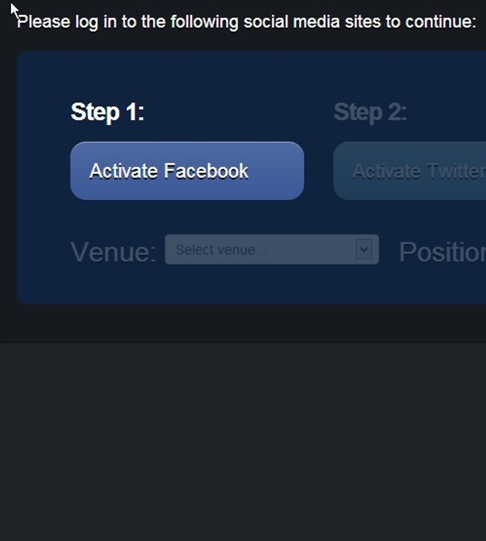 If this is your first time logging in, you will need to authorize each social application. Simply log in to your account and allow Radar the basic permissions it needs to log your marketing support.