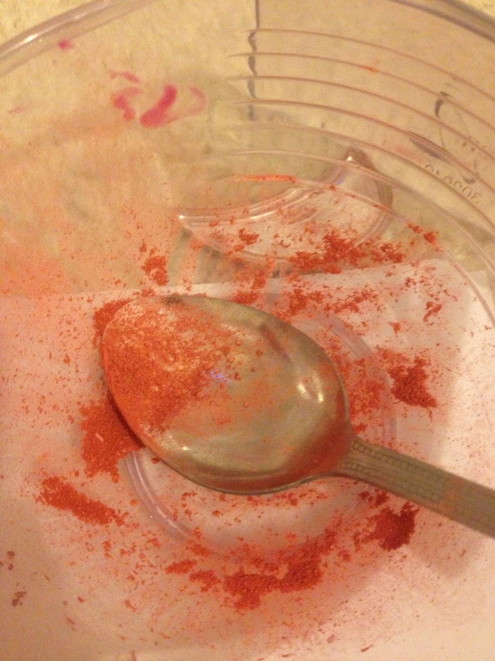 If u have a lot of product leftover put in a zip lock bag to top up another time