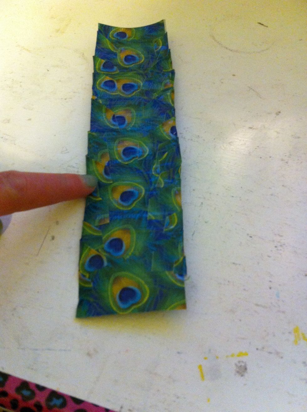 If u turn over you should have some fold overs.