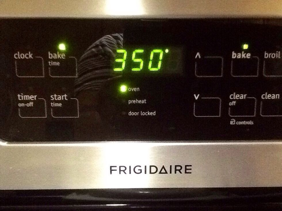 If using a glass pan reduce oven to 325 degrees.