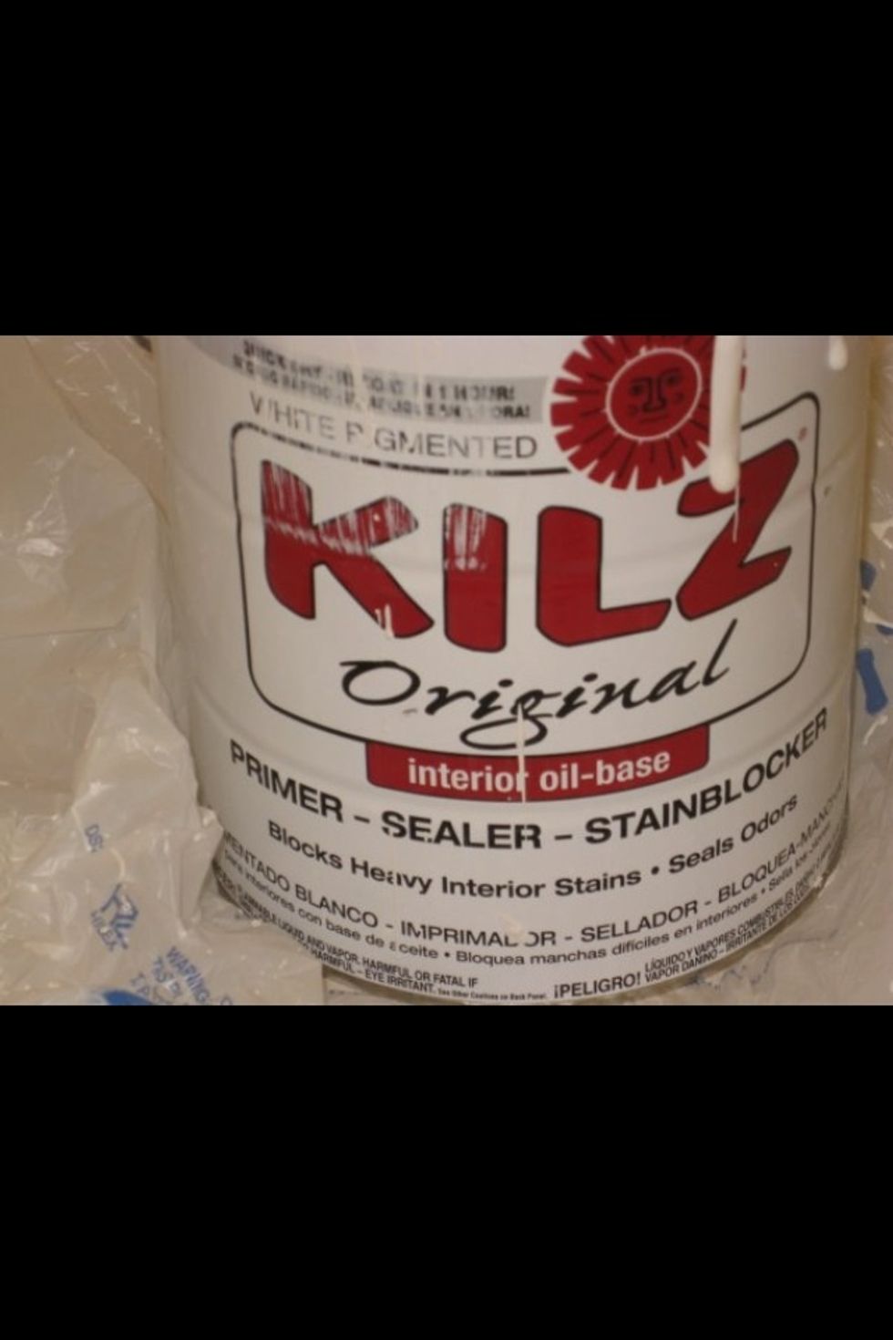 If using Kilz, be sure to have mineral spirits on hand. This stuff will paint and block anything but is not soap and water clean up.