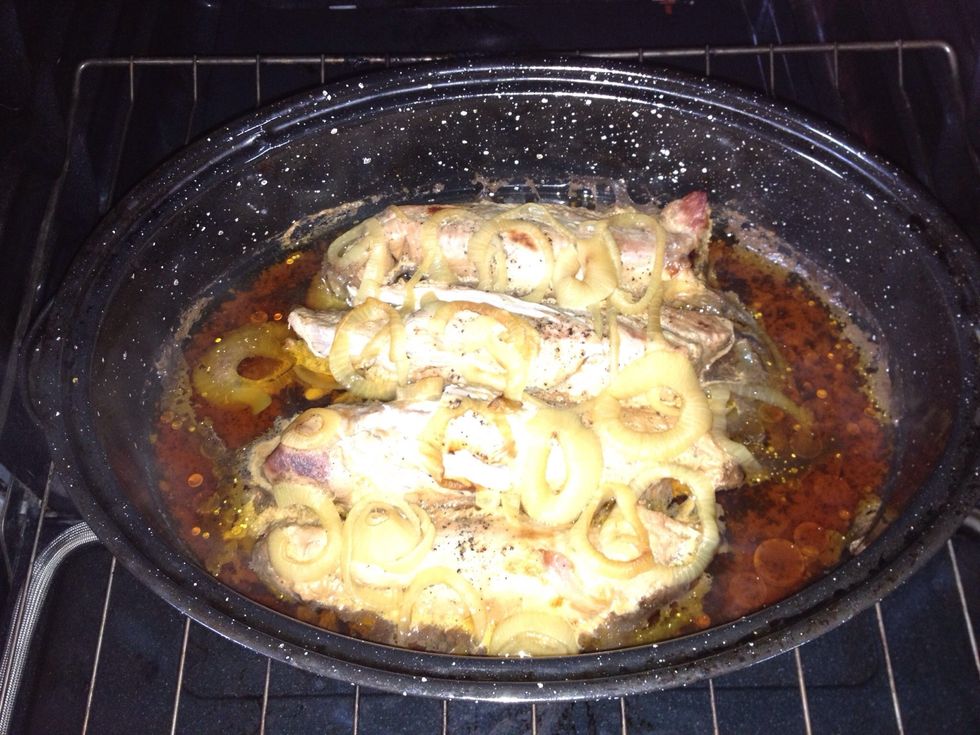 If you add BBQ last, just mix well. I kept mine in slow cooker on low for a party. It was a hit. For pulled pork tacos, I cooked bell peppers and onions to add.