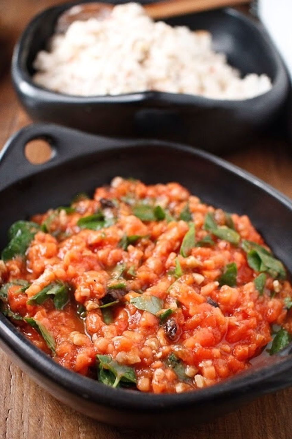If you add too much watercress you may need to double the dressing recipe to make sure everything is covered. And that's it. Serve it with Yogurt Rice, more vegetable dishes or any roast fish or meat.