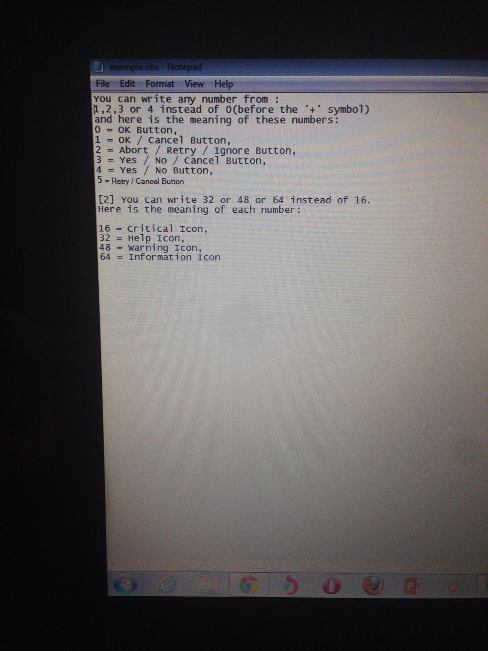If you are a smart guy try a new error message by editing the numbers ;)