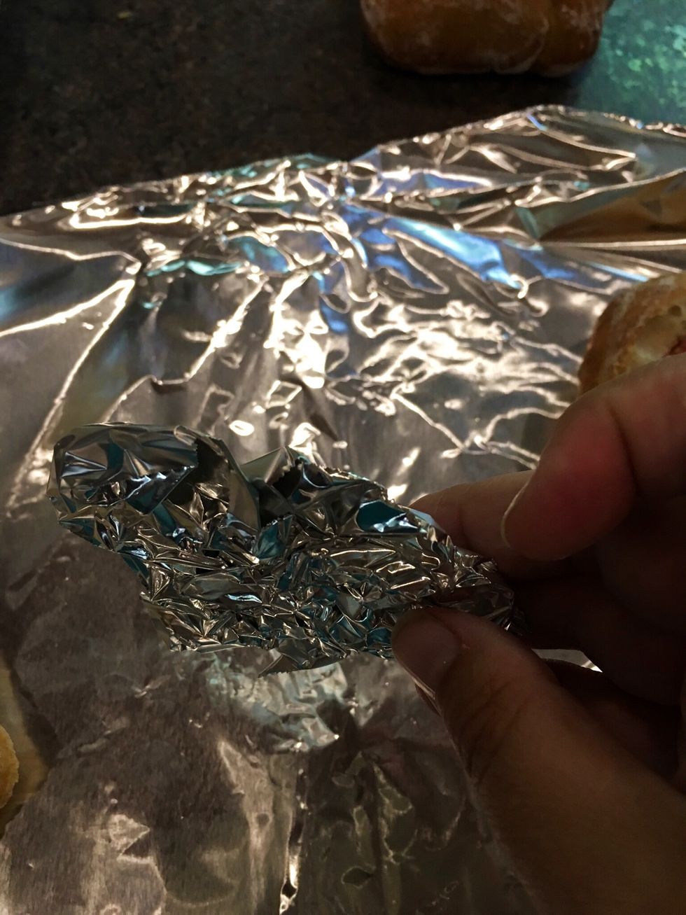 If you are grilling the bread bowls (without a cooking stone) Make a small disk with foil to place under the bread. This creates air pockets that help prevent burning.