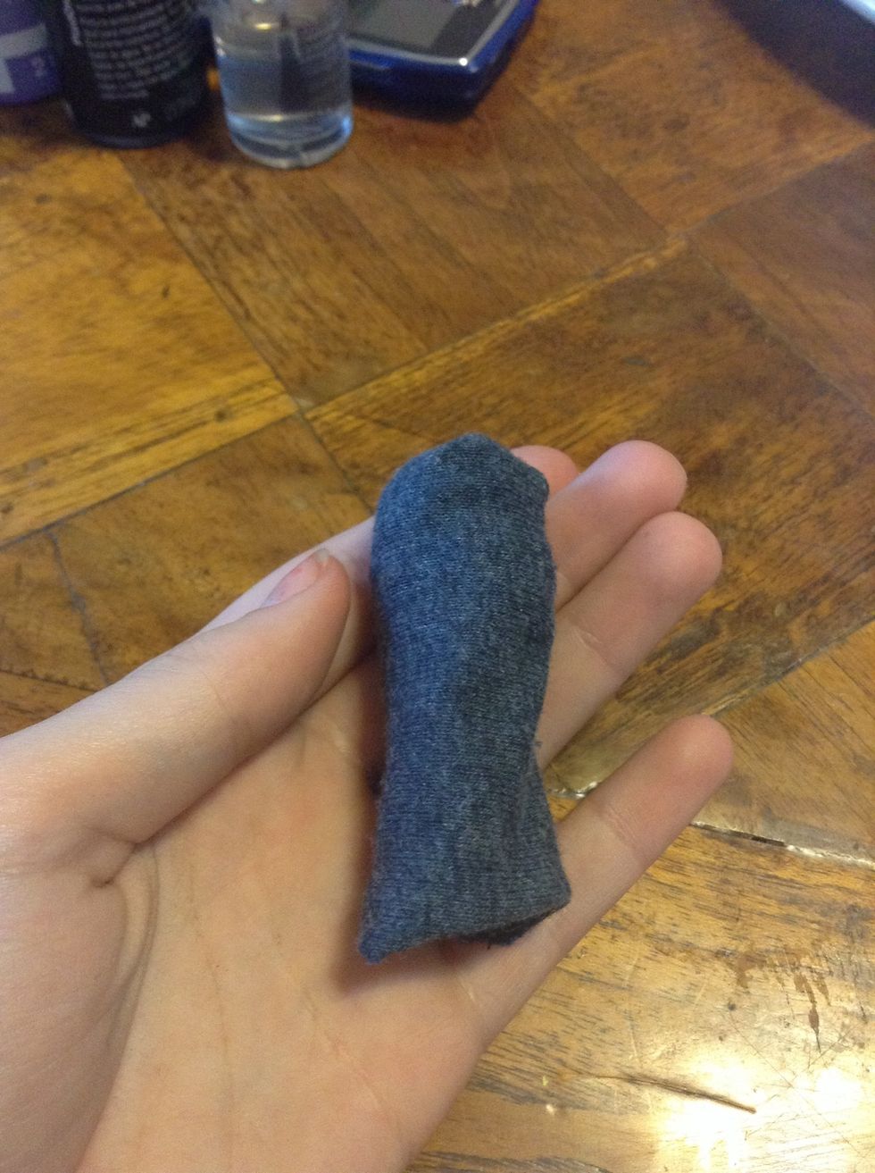 If you are having trouble making the tube
