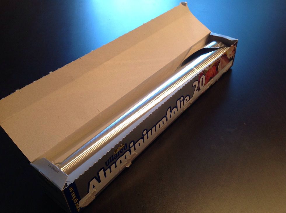 If you are interested in making a figure you need a role of aluminum foil.