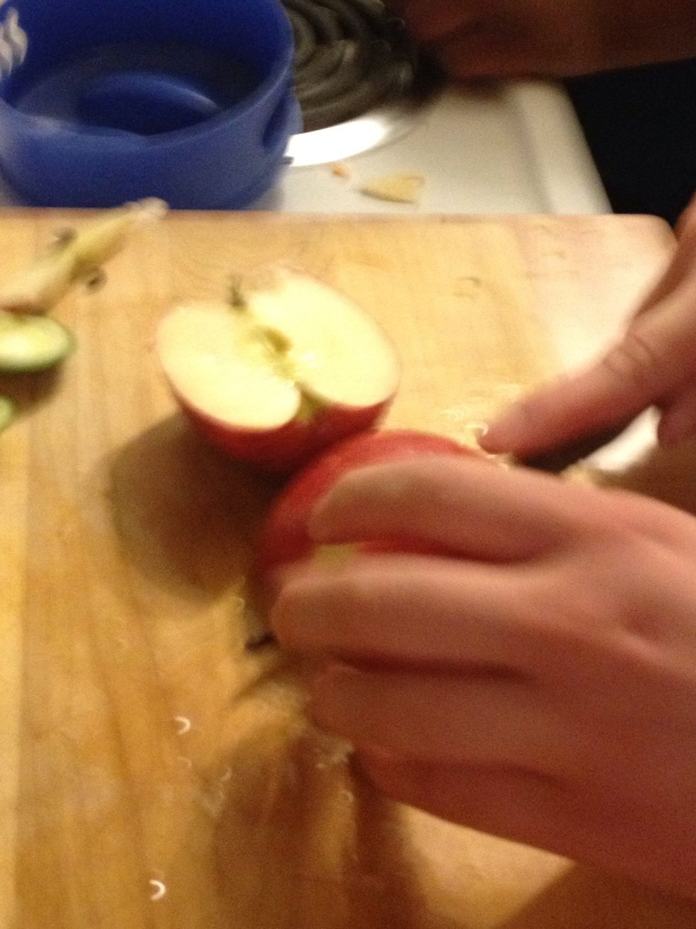 If you are making two pitchers, make sure you cut up enough fruits.
