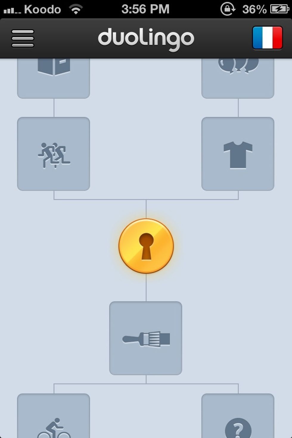 If you are more advanced, you can skip ahead by taking tests!