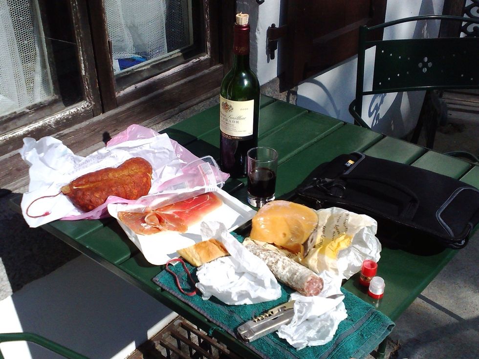 If you are on an overnight stop or have time for a siesta, bring out a gorgeous wine to celebrate life! I used a net book to communicate, make reservations, etc. Next trip will do with new iPad mini