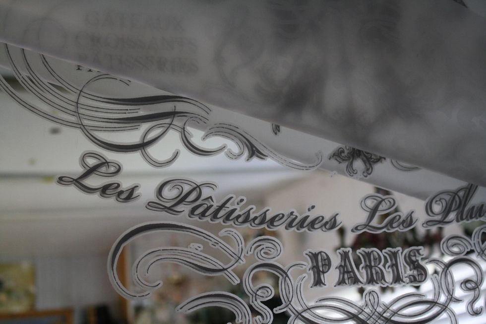 If you are pulling it off and you notice some spots didn't transfer properly, just lay the top film back over that area and rub some more.