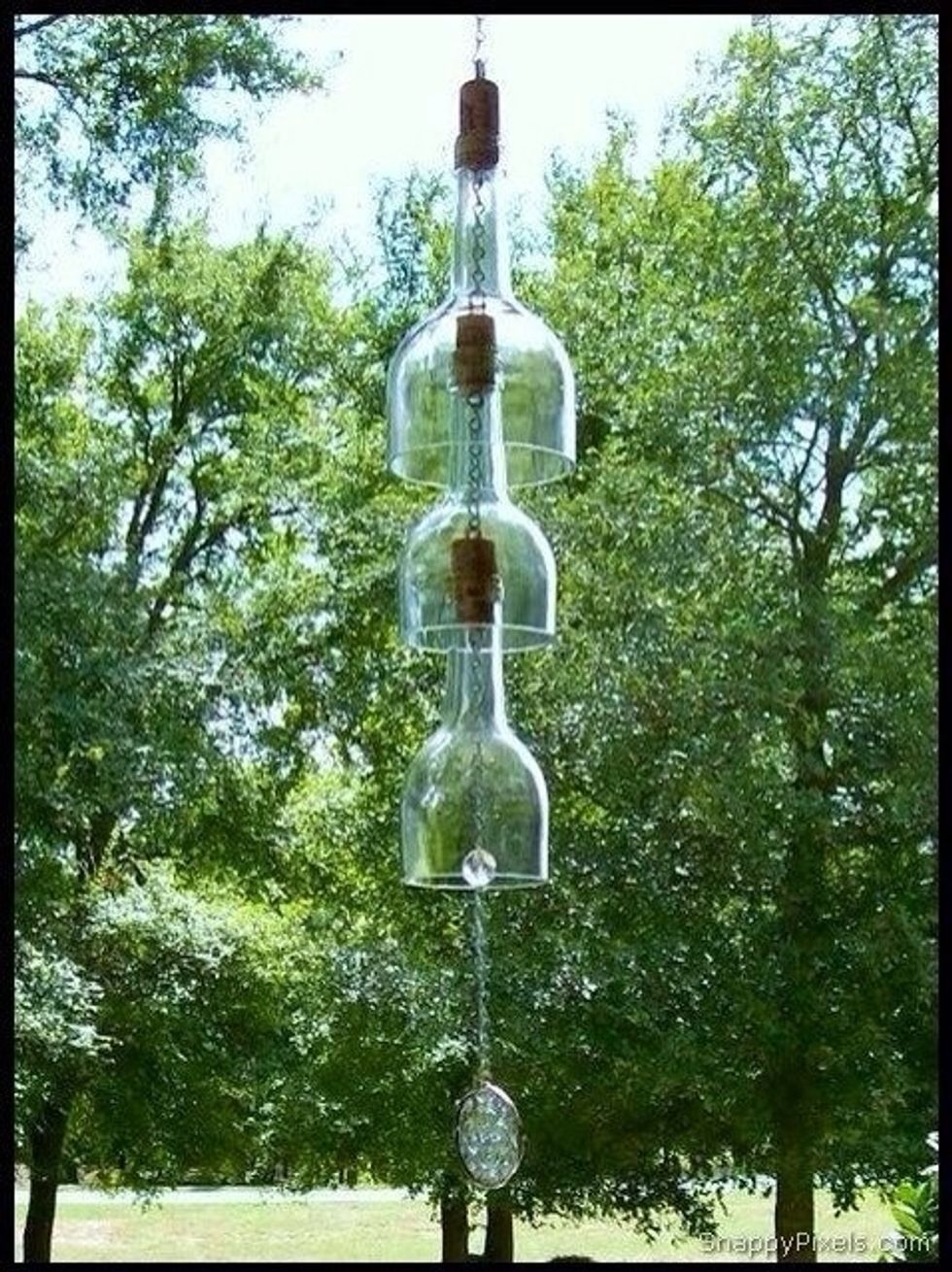 If you are really handy and have tools, you can make a wind chime!