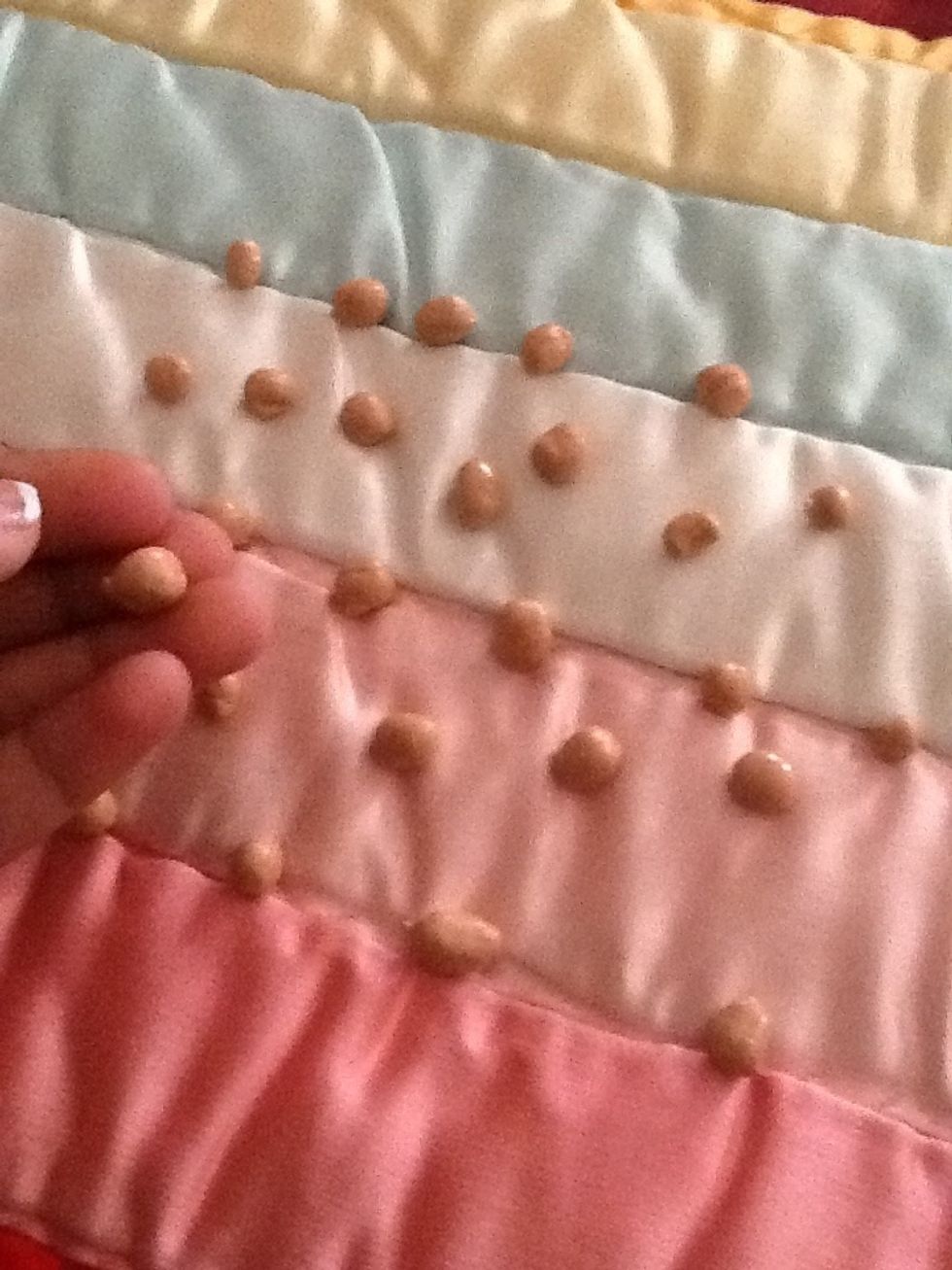 If you are using silly putty which I am too be carful that the balls do t touch