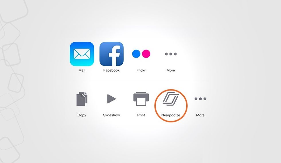 If you are using the new iOS8 version of Nearpod, you'll find that there's an awesome way to easily Nearpodize your files!