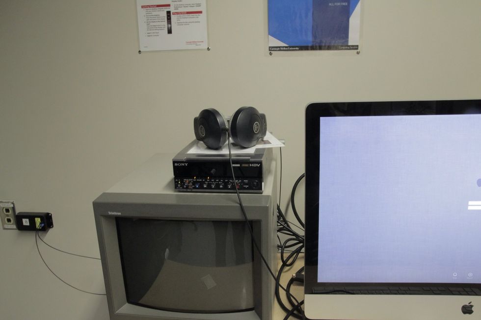 If you are working in the CFA, make sure to place headphones on the capture decks in CFA 323, on the tablets in CFA 318, and on the CPUs in CFA 317.