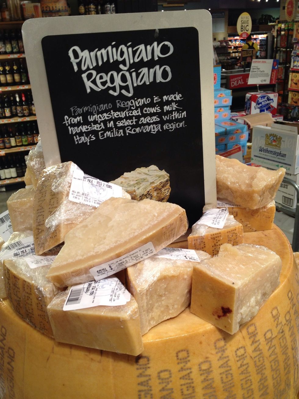 If you can't find pecorino get some parmigiano