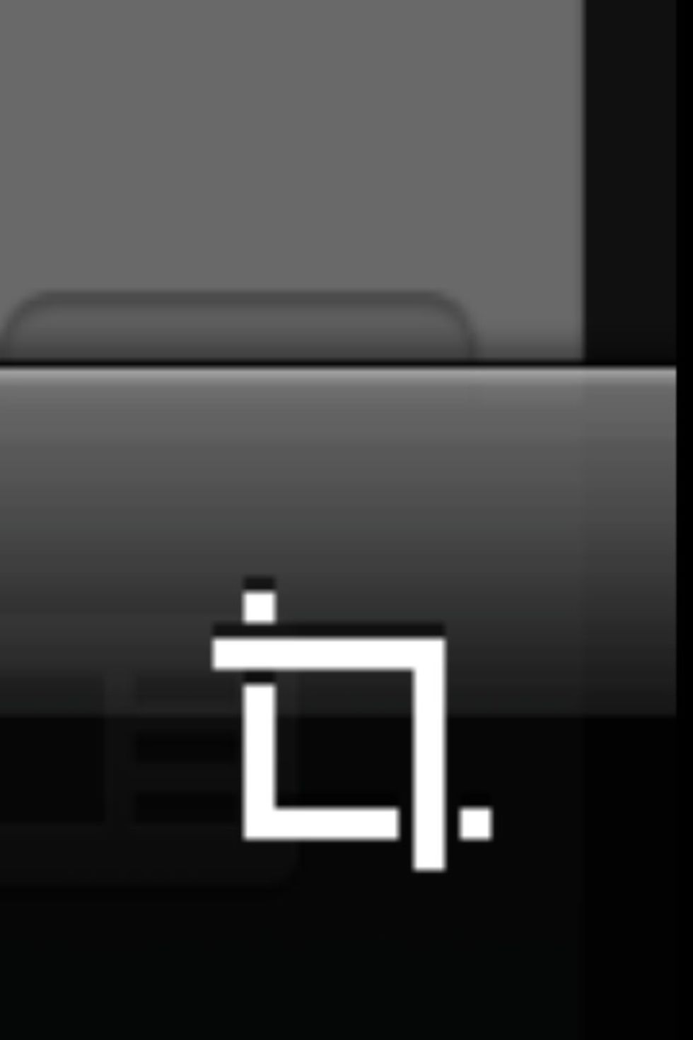 If you can't find something to crop go into edit pic and go to this pic:)