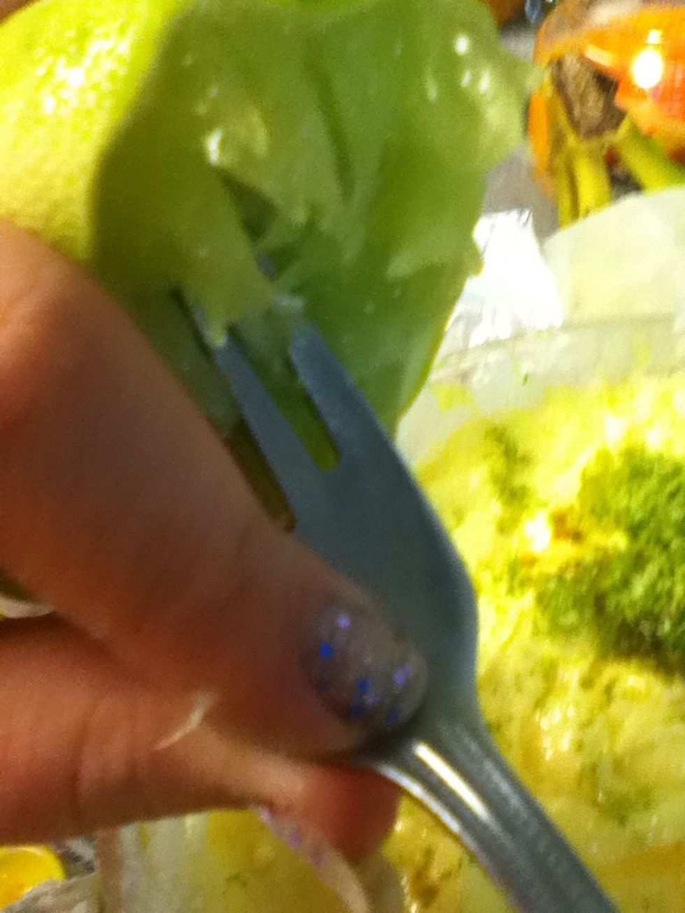 If you can't squeeze it all out, you're just WEAK! Man up, bitch! But if you can't do it use a fork to get the rest out, ya weakling..