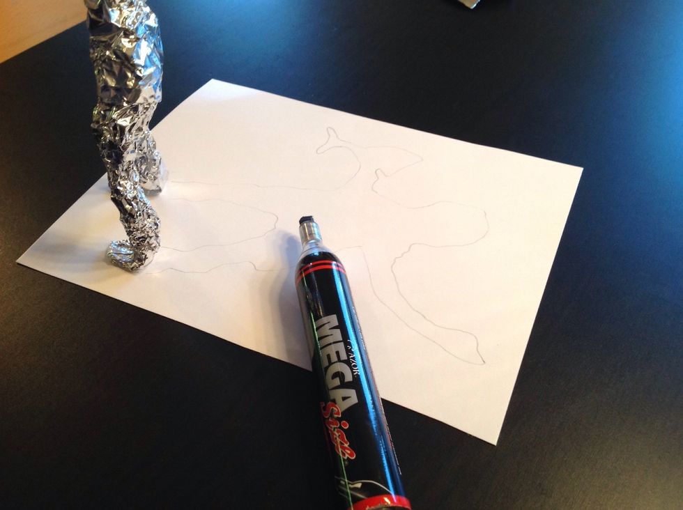 If you chose the first way you can draw the inside of the shadow now, it doesn't have to be black color ;-)