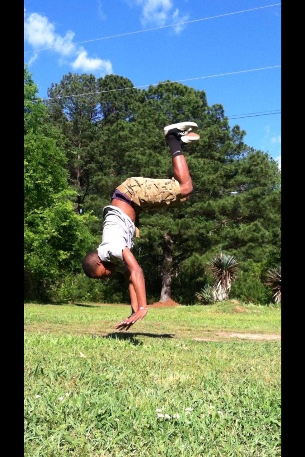 If you come up short,Get ready to place your hands down.