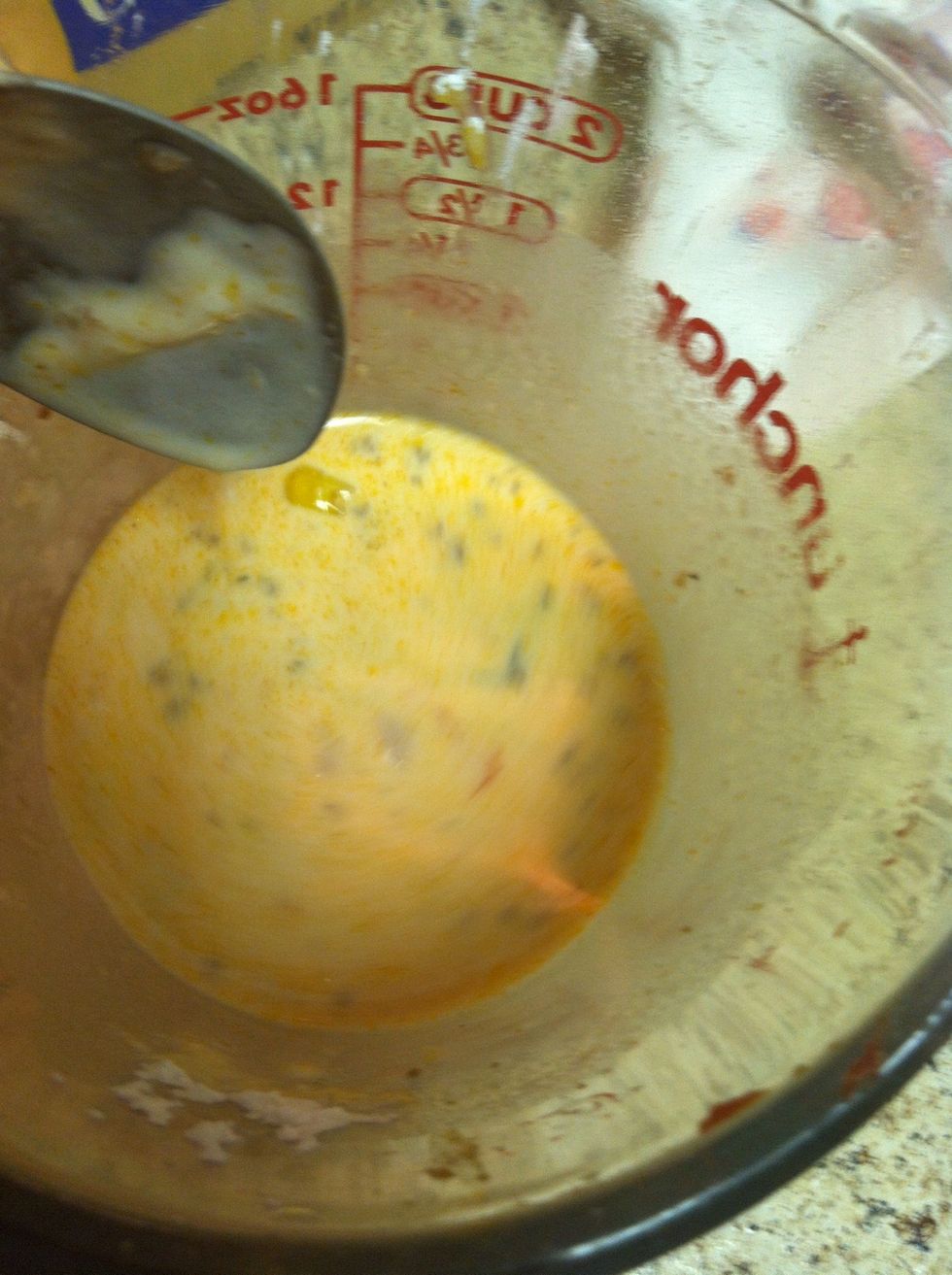 If you'd like it thicker, make a slurry of cornstarch and the liquid from the chili-kinda and/or water. Don't make it too thick to stir and DO NOT add corn starch directly in. It'll clump.