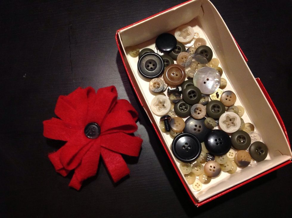 If you did a larger one you can add buttons in the center if you'd like.