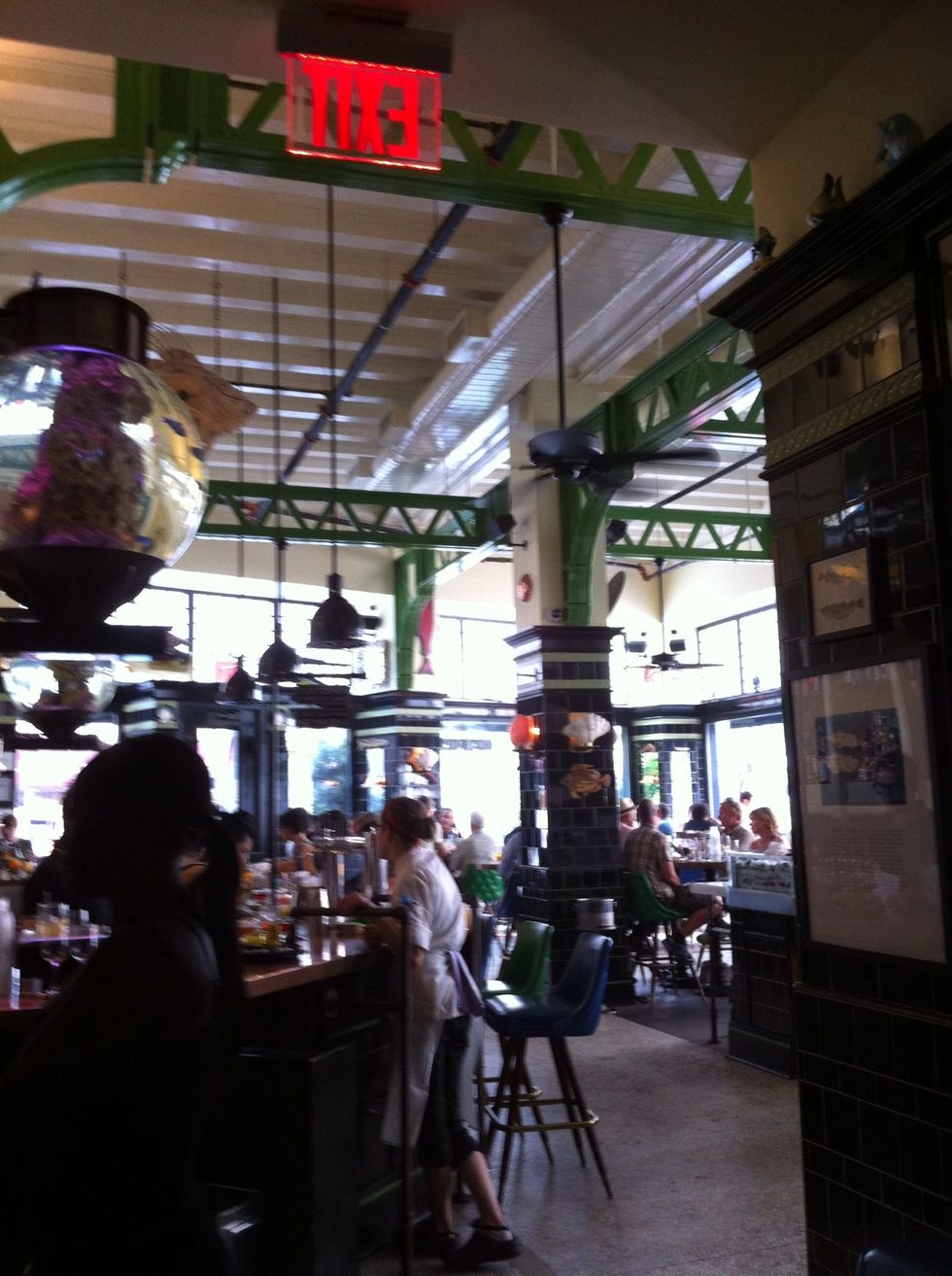 If you dig dead animal life from the sea with lemon juice sprinkled on it, then The John Dory is one of the finest in the city for that sort of thing.