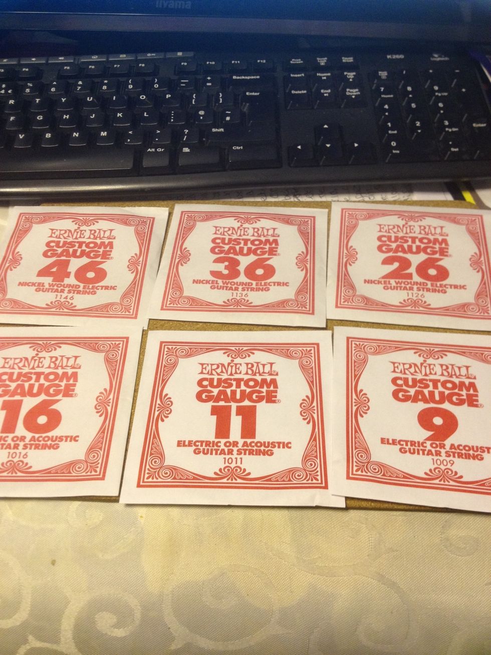 If you do forget or mix them up, just put them in order from the largest number to the smallest number