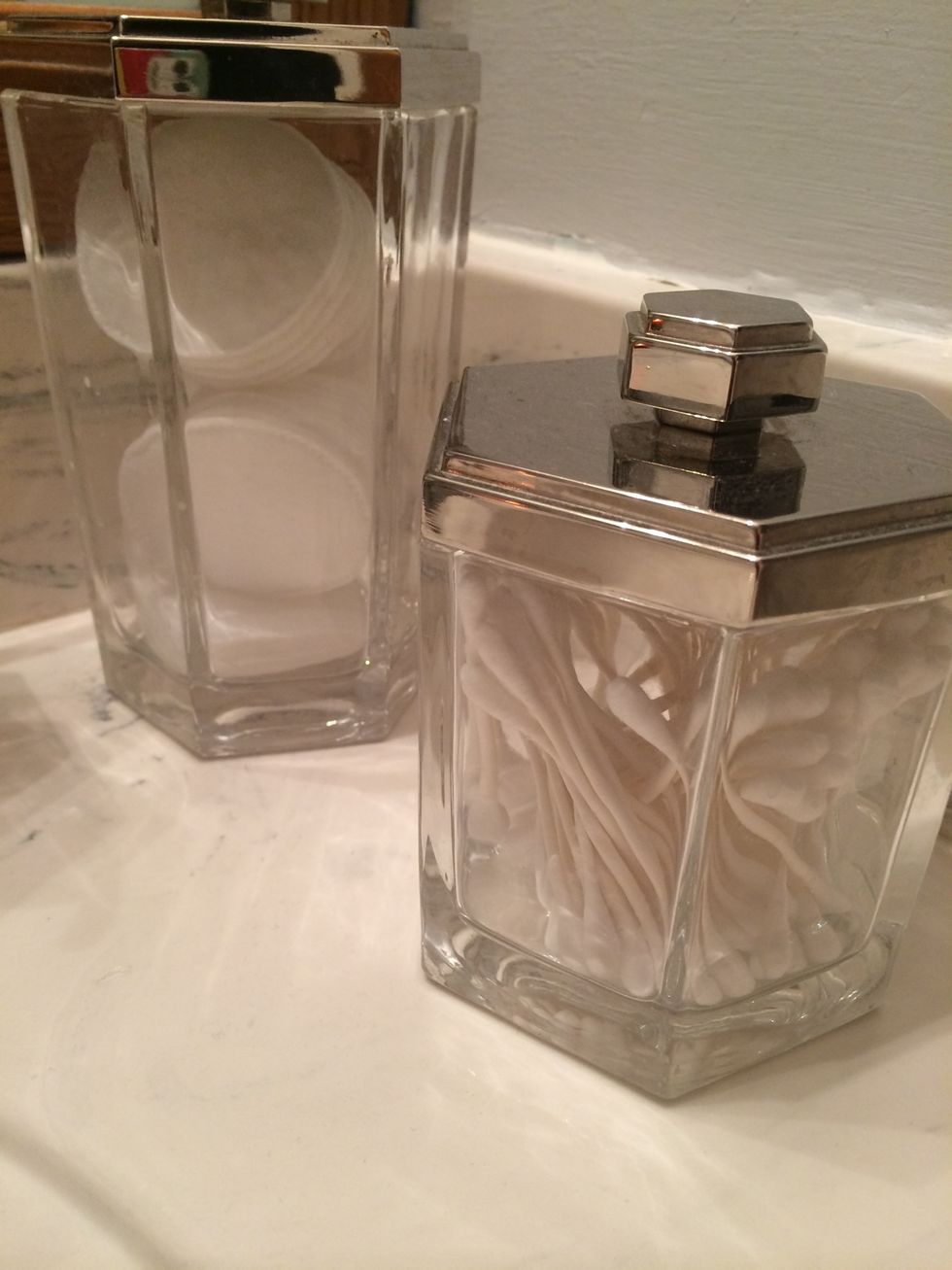 If you do not have q-tips and cotton pads easily visible in your bathroom, be sure to include a few with your guest's toiletries.