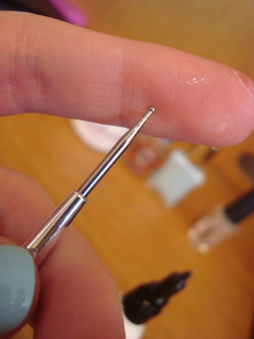 If you don't have a pen, one of these tools, will work just fine.