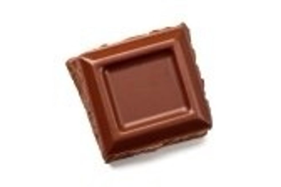 If you don't have cocoa powder, melt the chocolate in a dish in boiling water in another container. Pour into flour mixture and stir quickly, otherwise the chocolate will solidify and clump.