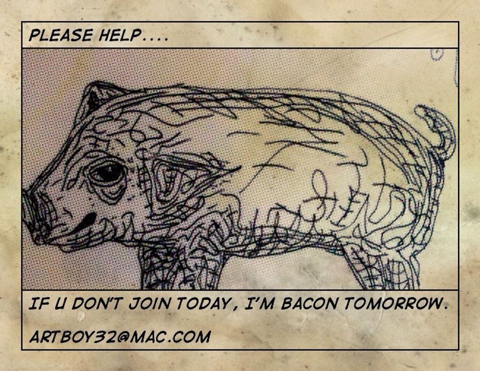 If you don't join today, I'm bacon tomorrow!