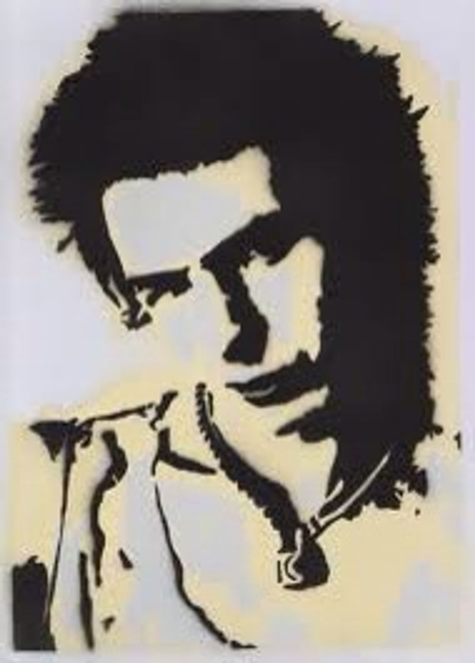 If you don't know how to convert your own image to stencil form check out strix.org.uk/stencil/ for an easy way. OR Stencilpunks.com, stencilry.com, spraypaintstencils.com are all awesome sites