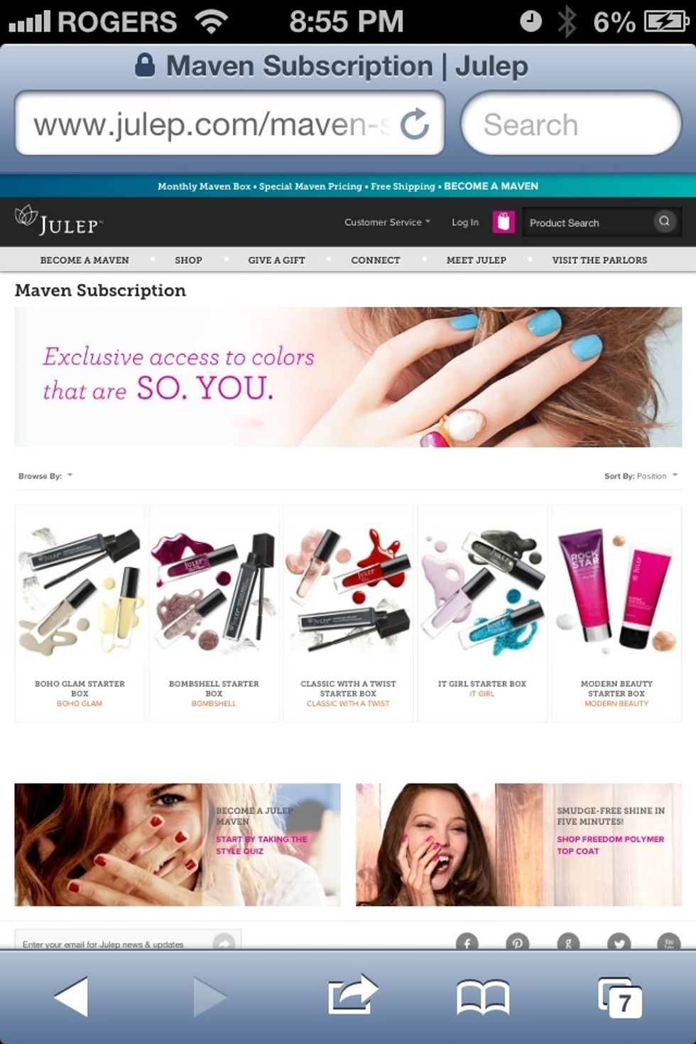 If you don't like the style you were assigned. Click "Try Different Style" from the previous page. It will lead you to this page.