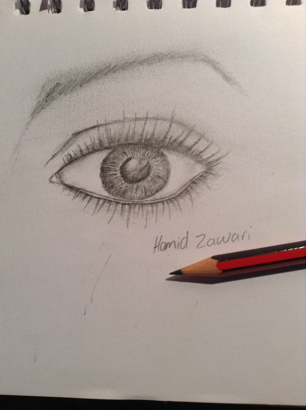 If you enjoyed this don't hesitate to like it or even follow to see more other great tutorial in drawing. Follow me on Instagram maybe? Up to you really @thegreatzawari thank you for viewing this (: