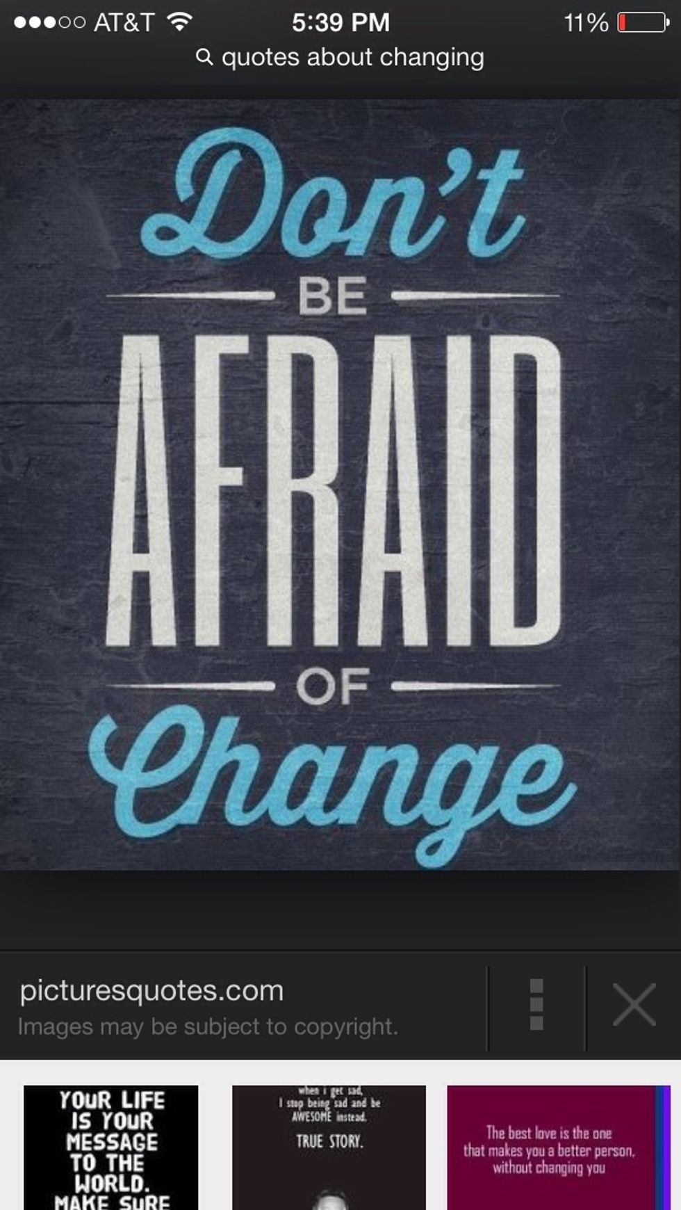 If you fail, your doing something wrong... So change it. And keep going.