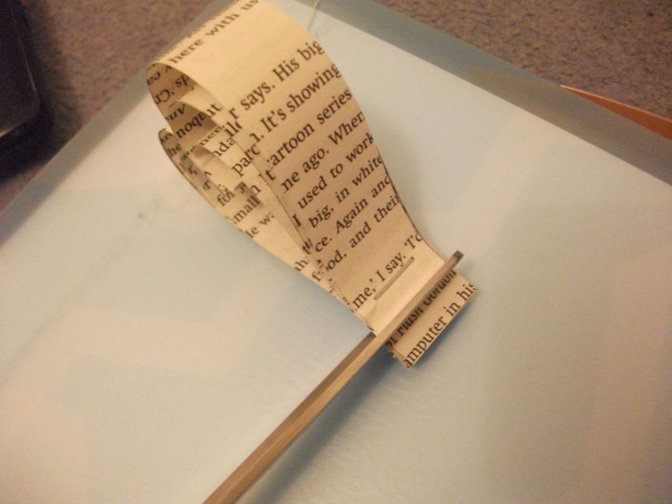 If you feel that you have gone too far up and it looks weird, just snip a bit off.